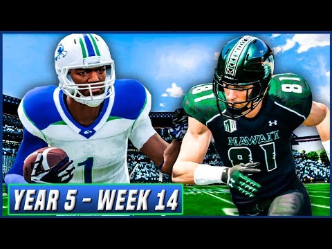 NCAA Football 14 Dynasty Year 5 - Week 14 @ Hawaii (Final Regular Season Game) | Ep.85