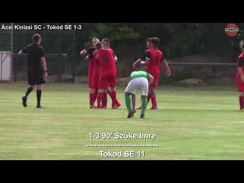 Szőke Imre gólja - Ácsi Kinizsi SC - Tokod SE 1-3 (0-1)