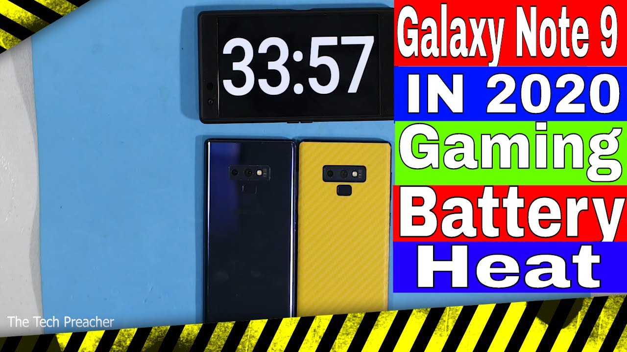 Samsung Galaxy Note 9 In 2020 Gaming Review | Battery, Heat Test | Boss Status !!!
