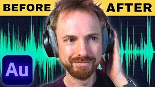 How to Remove Noise - Wind Noise, Mouth Clicks, Background Noise & Static - Adobe Audition Tutorial