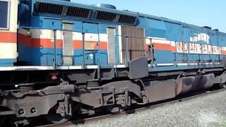 preview picture of video 'Raipur WDG 4 twins in Balaghat junction outer yard'