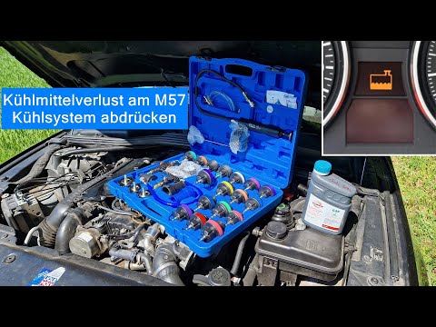 BMW M47 M57 coolant loss causes and cooling system pressure