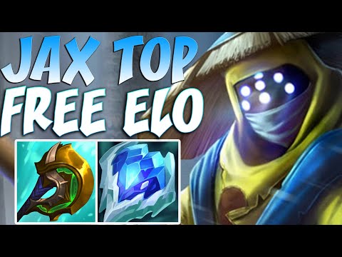 JAX TOP ESTA ROTISIMO!! SAL DE LOW ELO RAPIDO CON JAX!! COMO JUGAR JAX TOP S12 - JAX S12