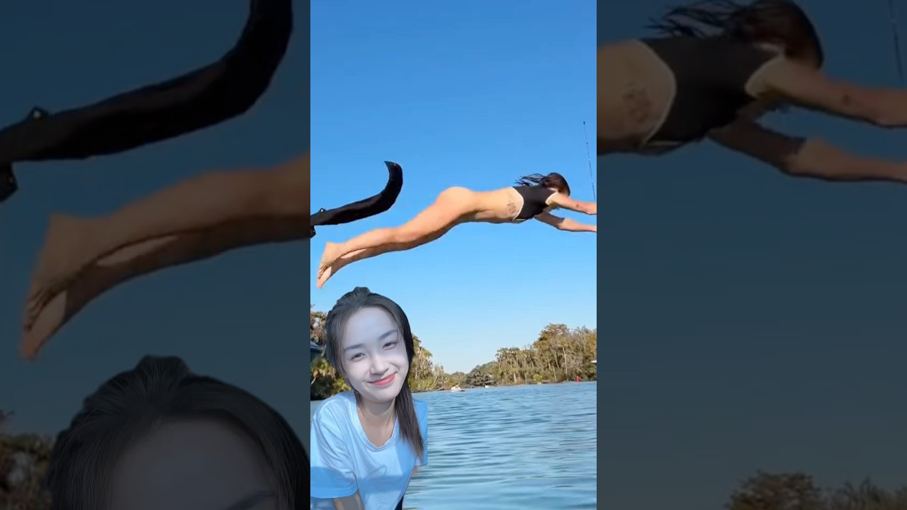 REALLY Cool Off 😎✨ #beauty #funny #memes #swimmin #model #prank