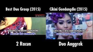 Download lagu 2 Racun & Duo Anggrek - Dari Hongkong (M'V Karaoke Comparison) mp3 Download lagu 2 Racun & Duo Anggrek - Dari Hongkong (M'V Karaoke Comparison) mp3