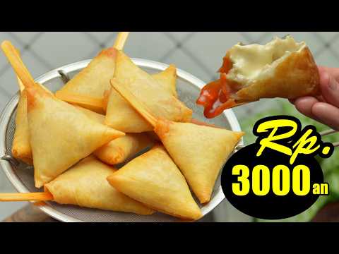JUAL 3 RIBUAN CEPAT BALIK MODAL! | DIMSUM GORENG CROT KEJU LUMER EKONOMIS ANTI BOCOR