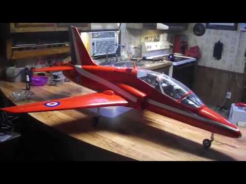 Phoenix Models BAE T-45 Hawk RC 90MM Jet almost RTF. ill post the flight videos