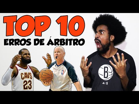 TOP 10 PIORES ERROS DE ARBITRAGEM DA HISTÓRIA DA NBA
