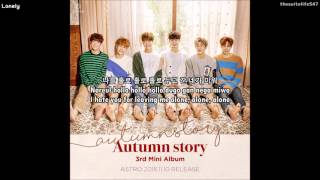 Astro - Lonely (Hangul, Romanization, Eng Sub)