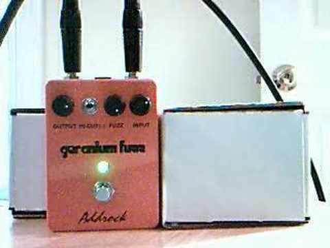 Addrock Geranium Fuzz Germanium NKT275 Fuzz Face | Reverb