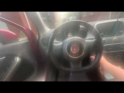 Quick startup of my dads 2016 fiat 500x trekking