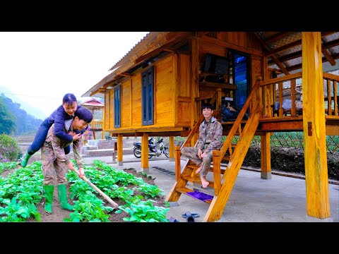 Full video ; 200 days together to harvest crops, build houses, and farms