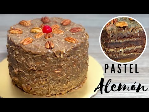 PASTEL ALEMÁN | FROSTING DE COCO Y NUEZ | POSTRES CON IXCHEL