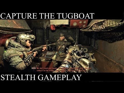 Metro Exodus: Capture The Tugboat (No Kills & Knock Out)