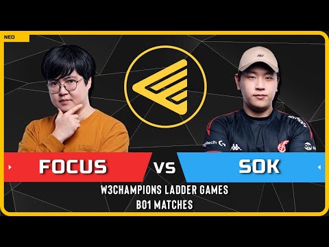 WC3 - [ORC] FoCuS vs Sok [HU] - Bo1 Match - W3Champions Ladder Games