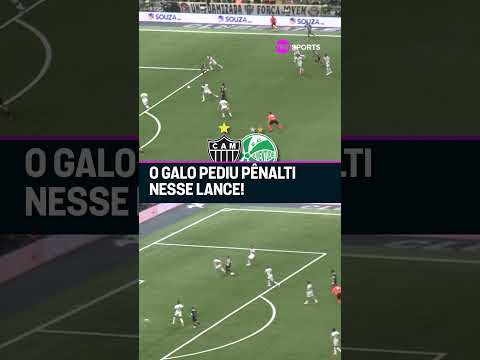 FOI PÊNALTI? O GALO FICOU IRADO COM A NÃO MARCAÇÃO NESSE LANCE! #shorts
