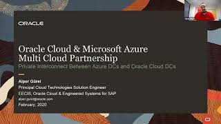 Oracle Cloud ve Microsoft Azure ile Entegre Cloud Mimarisi