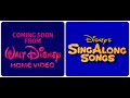 Blue Screen Coming Soon From Walt Disney Home Video 1992 Stay Tuned For Disney S Singalong Songs