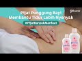 Pijat Punggung Bayi Membantu Tidur Lebih Nyenyak Dengan JOHNSON S Baby Oil