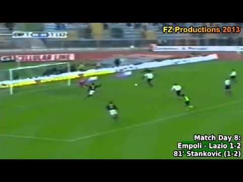Serie A 2002-2003, day 8 Empoli - Lazio 1-2 (Stankovic goal)