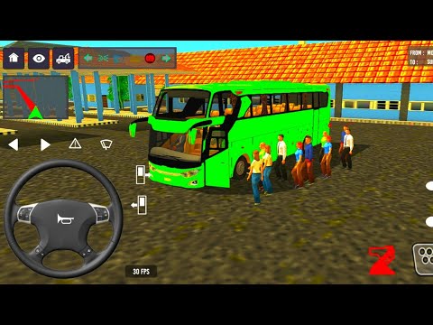 Coach Bus Simulator India Off Road Driving Bus Game Simulator 2025 Gameplay Video #bus #game #gaming