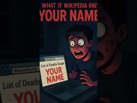 The Wikipedia Page That Updates Your Name | Internet Nightmares