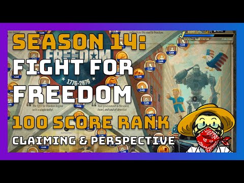 Fallout 76 - Season 14 - 100 SCORE - Fight for Freedom