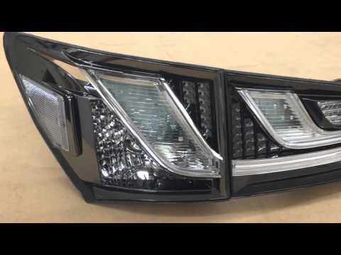 Lexus GS350 red lens removed from tail lamp
