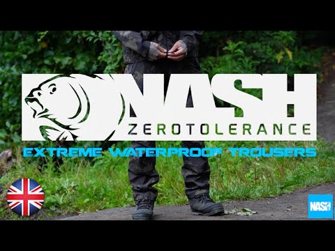 Nash ZT Extreme Waterproof Trousers Camo