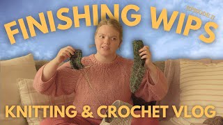 Finishing My Knit & Crochet WIPs II