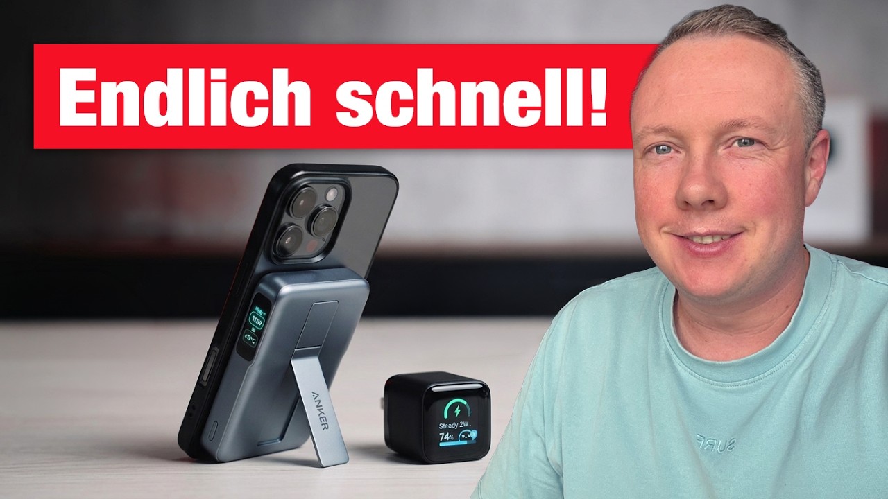 Apples Ladegeräte können das nicht! Anker MagGo Powerbank 2 Pro & 45W Smart Nano