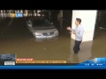 Mira lo que sucede cuando se llena de agua el centro comercial donde has aparcado