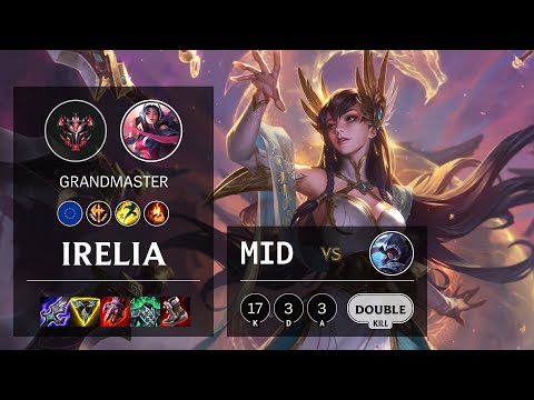 Irelia Mid vs Talon - EUW Grandmaster Patch 11.2