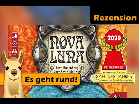 ► Nova Luna 🌜 / Rezension / Spiel des Jahres (Nominierung) / SpieLama