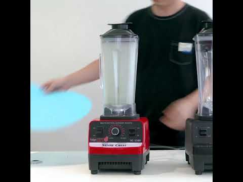 Silver Crest Heavy Duty Commercial Blender grinding bottle