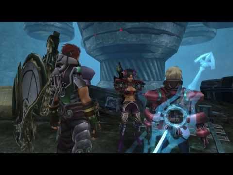 (Wii) Xenoblade Chronicles HD Cutscene 038a - The Central Pit - JAPANESE