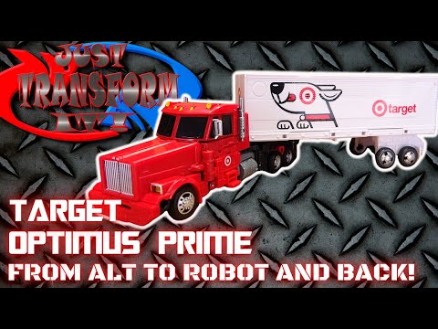 JUST TRANSFORM IT!: Target Optimus Prime