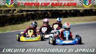 preview picture of video 'UPN Report- 7^ Prova Cup Race Lazio 2014- Circuito Internazionale Aprilia'