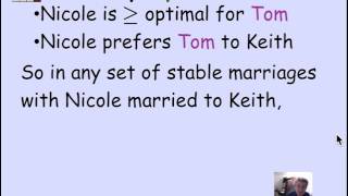 2.11.5 Optimal Stable Matching: Video