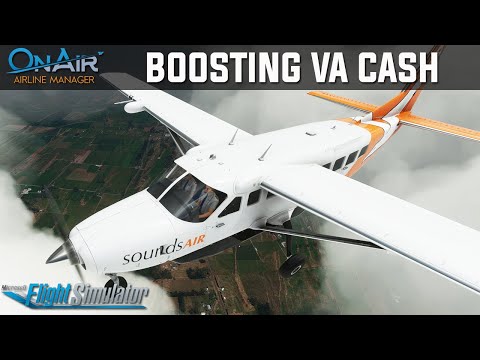 OnAir Airline Manager - Boosting VA Cash / Honeycomb Fine Tuning | Microsoft Flight Simulator 2020