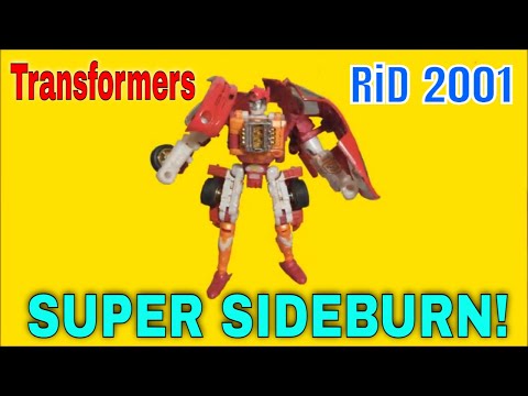 Transformers RiD 2001 Super Sideburn - GotBot True Review NUMBER 921