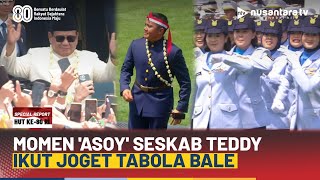 Download lagu [FULL] Luwes Banget! Presiden Prabowo, Seskab Teddy, dan Para Tamu Joget Tabola Bale di Istana | NTV mp3