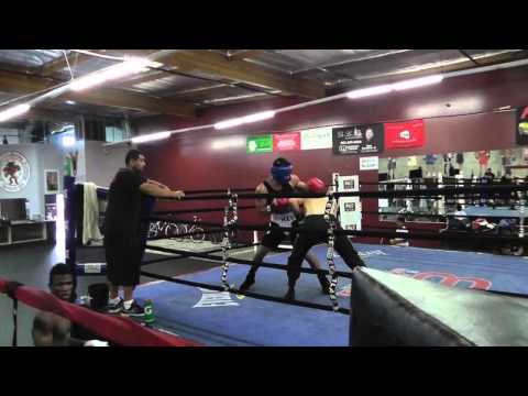 sparring at robert garcia boxing academy in oxnard