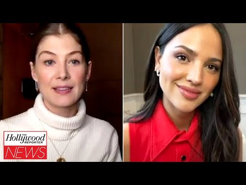 'I Care A Lot' Cast: Rosamund Pike and Eiza González | THR Interview
