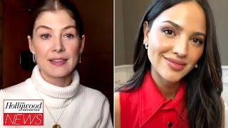 'I Care A Lot' Cast: Rosamund Pike and Eiza González | THR Interview video