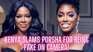 Kenya Slams Porsha For Being Fake On Camera! Ft. RJ Allan video