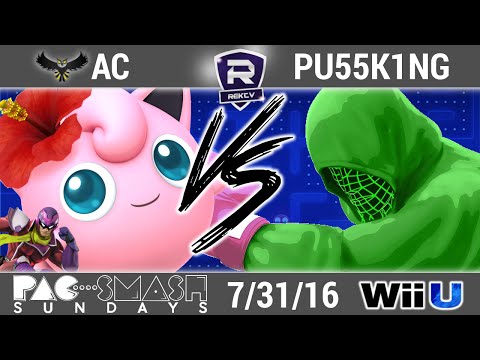 Pac-Smash Sundays 4 - AC (Jigglypuff/Captain Falcon) vs Pu55yK1ng (Little Mac)