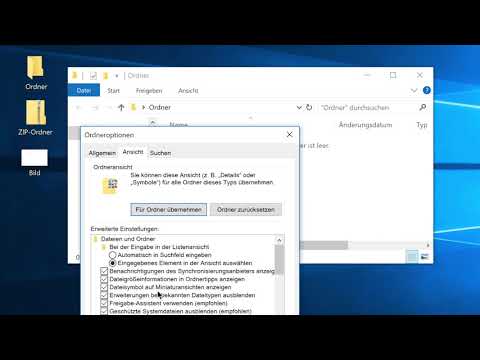 Icon: Windows Dateiendung Anzeigen