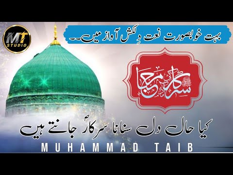 Heart Touching Naat _ Kya Haal e Dil Sunana Sarkar Jante hain _ Muhammad Taib _ MT STUDIO_.