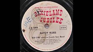 Kid Ory And His Creole Jazz Band - Savoy Blues (mono 1949)